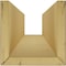Ekena Millwork 3-Sided (U-beam) Rough Cedar Endurathane Faux Wood Ceiling Beam, Premium Hickory, 6"W x 10"H  x 22'L BMRC3C0060X100X264ZH - alternate 6